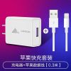 超级快充电器5a适用华为oppo荣耀vivo小米红米苹果手机套装充电头|超级快充头+苹果线[0.3米]