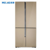 美菱(MELING) BCD-520WUP9BA 变频无霜 宽幅变温 底部散热 钢化玻璃面板( 时光金棕)