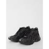 巴黎世家(Balenciaga)Balenciaga黑色圆头运动跑鞋拼接设计舒适百