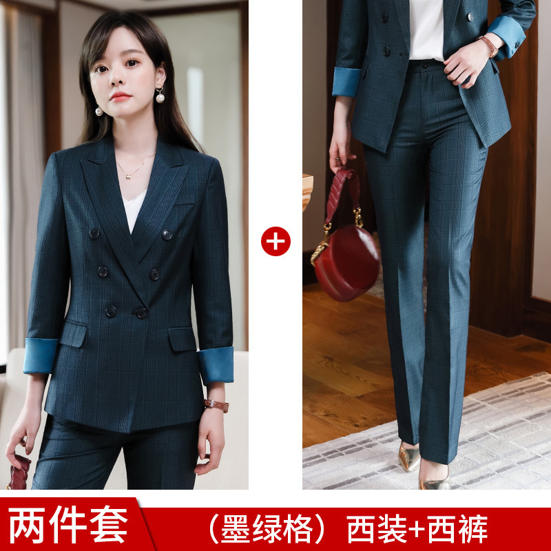 气质女王范英伦风商务小西装工作服面试会晤职场通勤白领正装制服视频