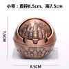 防风耐摔金属烟灰缸欧式复古大号烟灰缸家用创意客厅烟灰缸