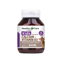 Healthy Care澳世康儿童钙+VD3咀嚼片60片