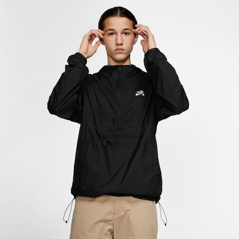 NIKE/耐克 男装 2020新款 SB系列休闲半拉链防风套头冲锋衣夹克 CT5327-010