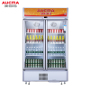 澳柯玛(AUCMA) 展示柜SC-597NE 597升商用双门冷藏展示柜两门大型保鲜冰柜立式大容量冰箱冷柜饮料啤酒柜