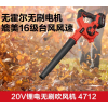 大有(Devon)20V锂电无刷吹风机4712工业级施工除尘器工厂除尘吹尘吹雪机 [调速款]4.0Ah双电标充