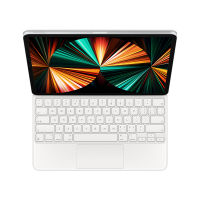 Apple适用于21/20年新款12.9 英寸iPad Pro 五/四代 的妙控键盘-中文(拼音)-白色