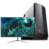 铭能 新12代i5六核/GTX1660S独显/16G内存 512G固态 DIY组装机 组装电脑 家用办公台式机电脑主机学生设计电脑台式电竞直播吃鸡永劫无间游戏电脑+24英寸直面全套