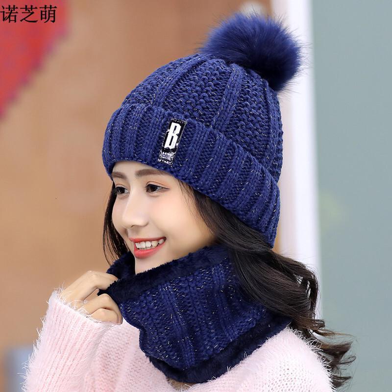 诺芝萌单个价亲子母女帽子女士毛线帽冬季加厚保暖加绒针织帽纯色字母