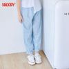 史努比(SNOOPY)童装专柜正品童装女童粉色薄棉夏装新款2-13岁中小童浅蓝色长裤灯笼裤收口防蚊裤薄款90-140cm