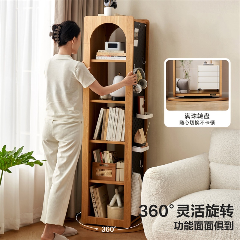 全友家居转角柜客厅多功能储物收纳靠墙边柜可旋转洞洞板置物柜子