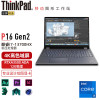 联想笔记本电脑ThinkPad P16 (0CCD) 英特尔酷睿i9 16英寸高性能轻薄设计师工作站 定制i9-13980HX 64G 1TB RTXA4000 12G 4K超清