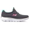 斯凯奇(Skechers)女款轻便缓震记忆棉跑鞋百搭休闲运动鞋绿