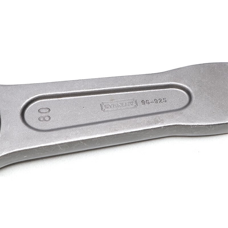 史丹利(STANLEY)96-929-23 梅花敲击扳手 公制重型单头 直柄敲击呆扳手 100MM