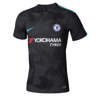 NIKE耐克17-18切尔西球员版客场短袖足球服905516-061