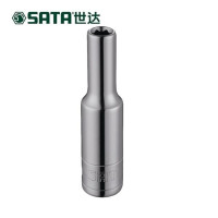 世达 6.3MM系列英制6角长套筒(3/8寸49mm)银色11207