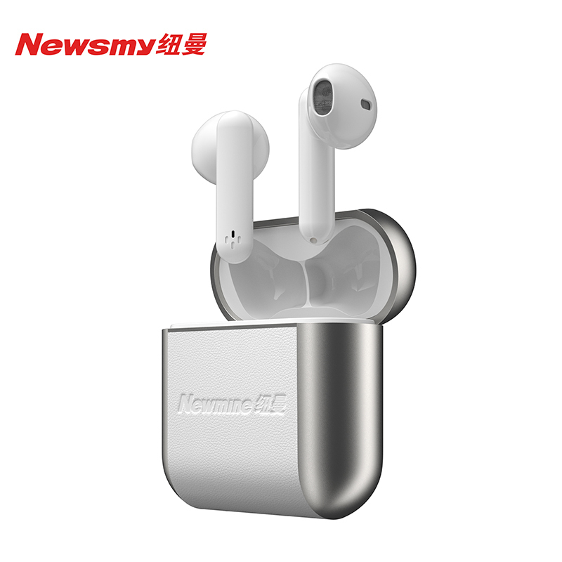 Newsmy/纽曼TWS-X3 真无线蓝牙耳机 半入耳式无线耳机 通用苹果华为小米手机耳机 白色