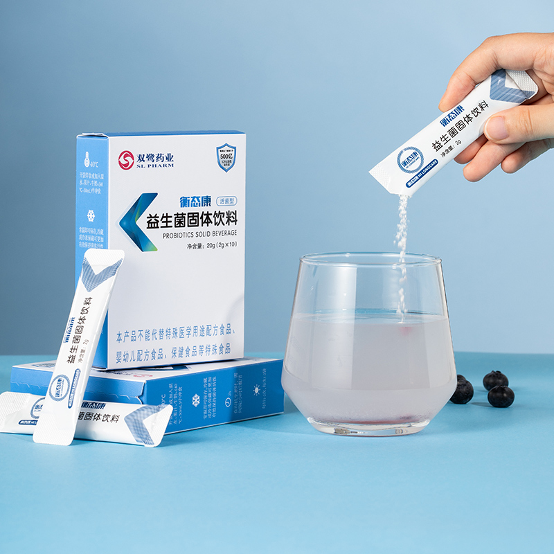 衡态康(HILONGCARE)菌元组合套装包含:1盒益生菌固体饮料+1盒复配益生元固体饮料[买三送二]