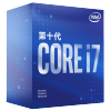 英特尔（Intel）i7-10700F 酷睿八核 盒装CPU处理器 第十代酷睿 配套Z490、B460、H410主板使用