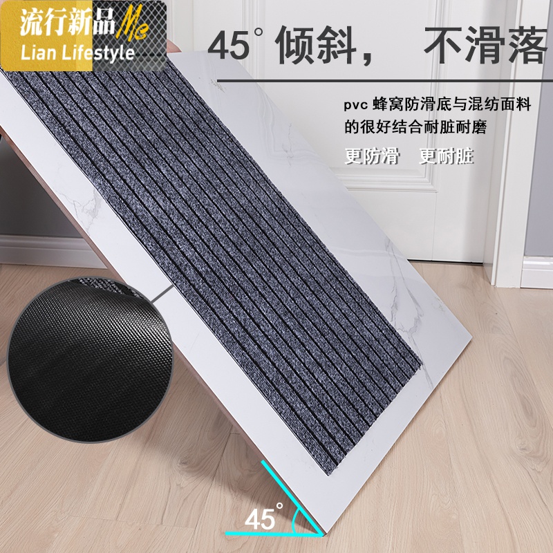 进地垫厨房脚垫家用地毯可定制大口垫子吸水防油耐脏免洗垫 三维工匠高清大图