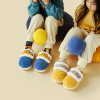 幸福玛丽/CheerfulMario儿童棉拖鞋男童防滑拖鞋女童宝宝保暖室内家用棉拖
