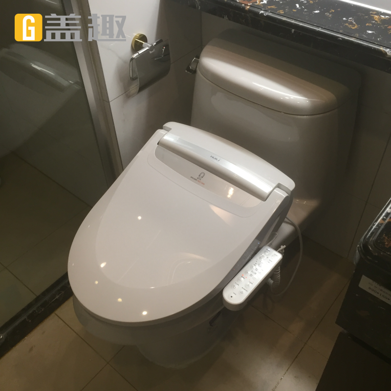 盖趣智能马桶盖HL1210X 线控 恒热温水 助便神器高清大图