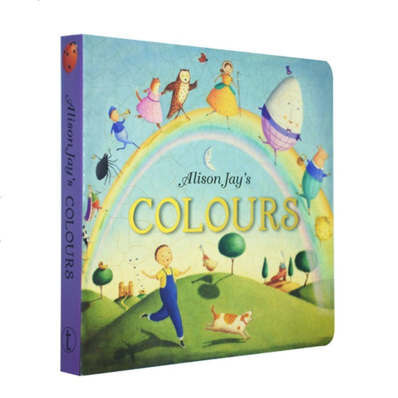 英文原版alisonjayampampaposscolours碎蛋壳画家让想象飞儿童启蒙