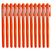 晨光 M&G 拔帽彩色中性笔 AGP62403 0.38mm (橙色) 12支/盒 盒