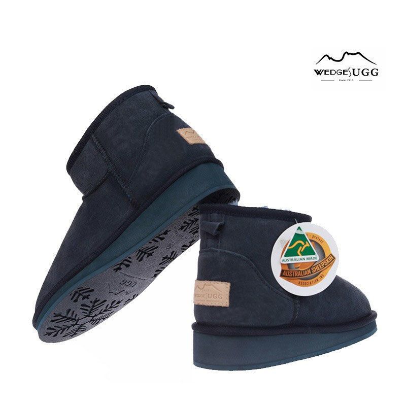 秋冬必备wedgesugg雪地靴经典款短靴短筒羊毛皮一体防水防滑保暖女