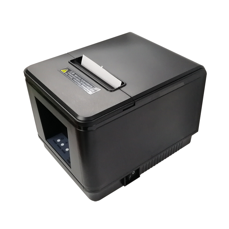 浩顺 网线通讯(TCP通讯方式) 802306C热敏小票打印机 带切刀票据打印机80MM打印机收银小票机打单