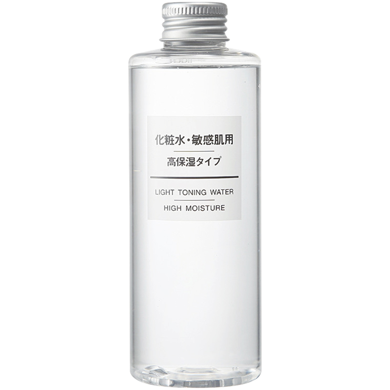 MUJI无印良品 干敏肌系列温和补水高保湿型爽肤水200ml 清爽 干性、干敏性肤质适用[日本原装进口]