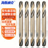 海斯迪克 gnjz-5405 高速钢全磨制双头麻花钻头 不锈钢用金属铁皮铁板打孔双头3.0mm[10个]