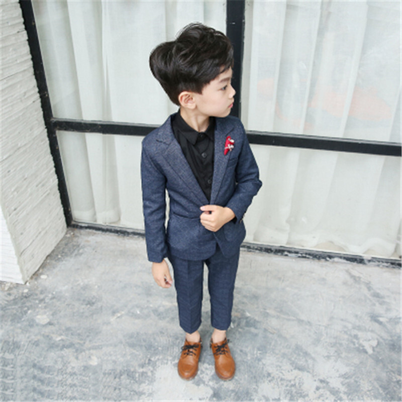 迪鲁奥(diluao)婚礼花童礼服男童西装套装2021儿童西服男 男孩小西装