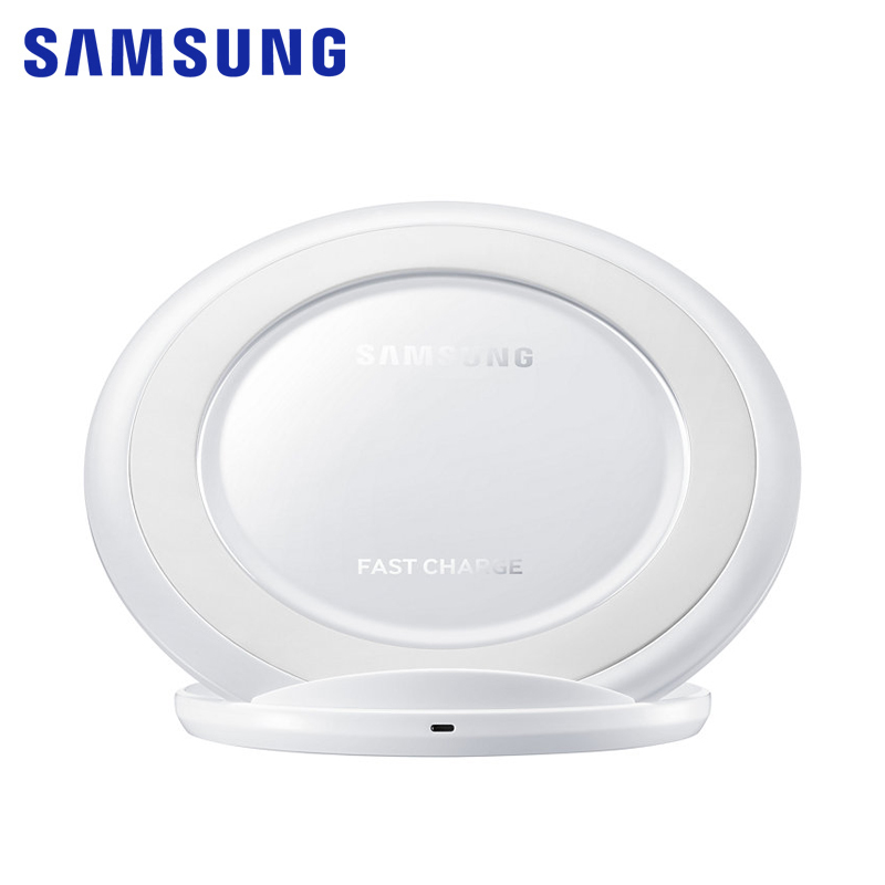 SAMSUNG/三星原装无线充电器 QI无线充电 立式支持快充 适用于Note8/5/S8+S7/S9手机通用 三代 白