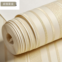 简约现代3D立体条纹墙纸 客厅卧室书房电视背景墙浮雕无纺布壁纸壹德壹