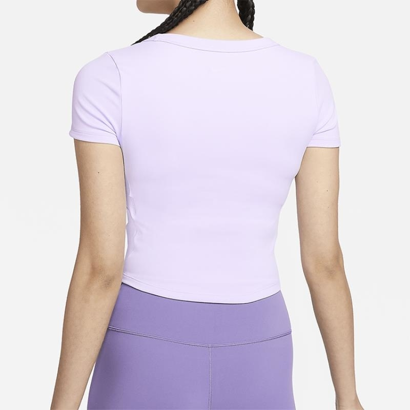 NIKE耐克短袖T恤训练运动休闲速干透气圆领女装FN2805-512 D