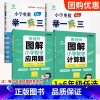 ✅数学思维训练4本✅应用题+计算题+举一反三AB版 小学一年级 [正版]猿辅导图解小学数学应用题计算题 一二三四五六年级