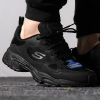 Skechers斯凯奇男鞋新款厚底老爹鞋时尚透气运动鞋轻便缓震跑步鞋51706-BBK ZP