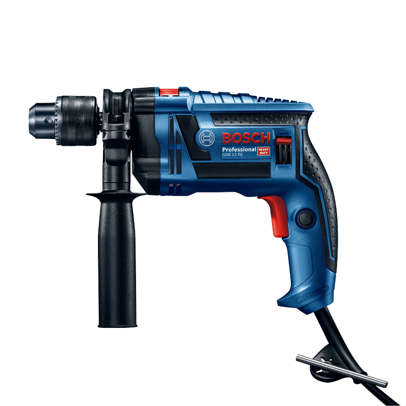 BOSCH GSB 13RE 13mm冲击钻两用调速 新款更高输入功率,更小巧尺寸
