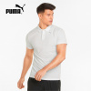 PUMA彪马男装白色POLO衫2024夏季新款运动服透气短袖T恤521933-02
