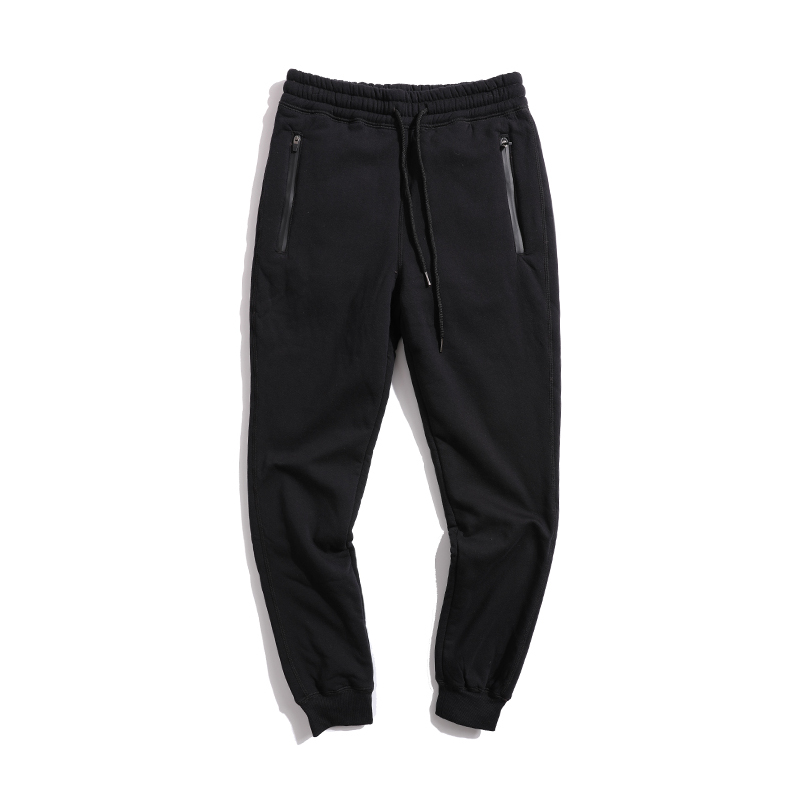 冬季加厚羔绒压胶拉链运动休闲收口卫裤男休闲裤主要参数品牌:鸿