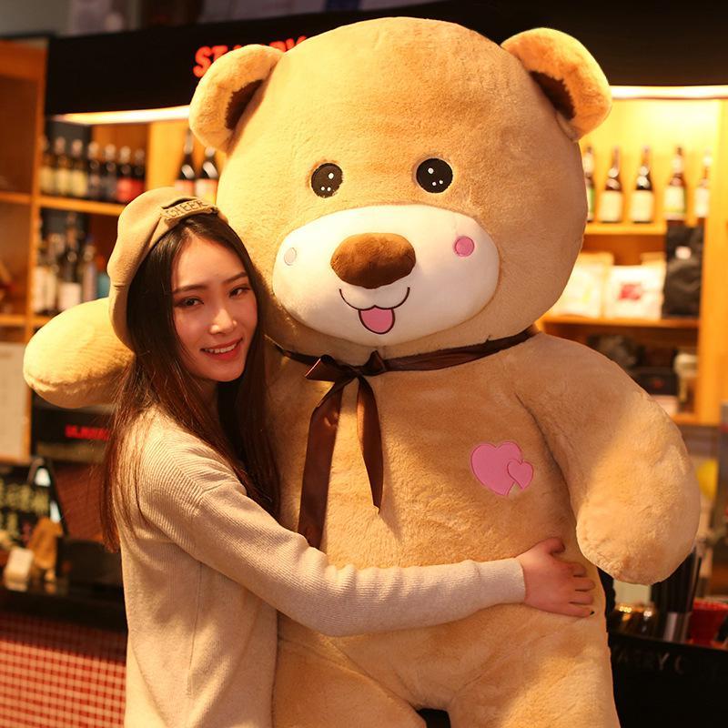 大手牵小手大熊特大号熊猫超大毛绒玩具泰迪熊抱抱熊娃娃公仔女可爱