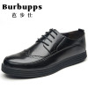 法国芭步仕Burbupps 2019春尚新商务时尚潮流真皮男士休闲皮鞋