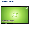 Realboard49英寸壁挂广告机智能网络LED高清数字标牌分屏商业显示器I3电脑一体机 LFTR49BW1
