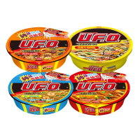 日清(NISSIN) UFO飞碟炒面 124g/碗12碗整箱混合口味装( 速食 拌面 整箱 捞面 干拌面 方便面