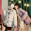 [8.5折价245.7元叠加优惠券]唐狮冬季新款羽绒服女短款小个子工装白色羽绒服时尚派克服潮