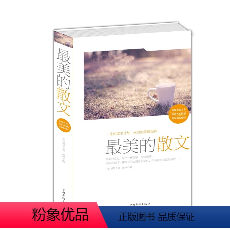 [正版] 美的散文 中外文学经典 提高个人的审美意识文学素养写作水平鉴赏能力人生品位 朱自清鲁迅 等著 书籍 中国华