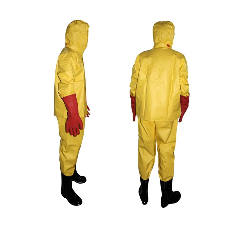 高压电绝缘服套装绝缘防护服防电新能源专用KV衣服电工绝缘工作服 普通款12千伏(配靴子手套)