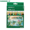 三木(SUNWOOD)5793 彩色铅笔 36色涂鸦笔 填色笔 秘密花园填色笔