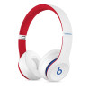 【假一赔十】苹果beats solo3wireless 蓝牙耳机头戴式 米奇 无线耳机折叠式重低音运动耳机 学院白
