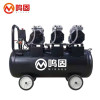鸣固 220V无油大型低噪空气压缩机木工钉枪打气泵 无油空压机 M7-750W*3-90L